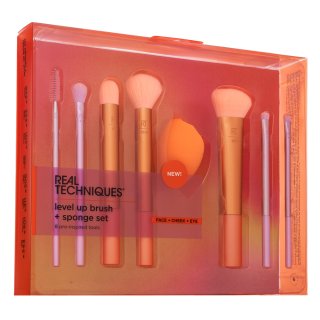 Real Techniques Level Up Brush + Sponge Kit set kistova