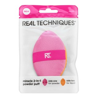 Real Techniques Miracle 2-In-1 Powder Puff spužvica za nanošenje pudera