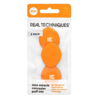 Real Techniques Mini Miracle Concealer Puff Trio spužvica za nanošenje šminke