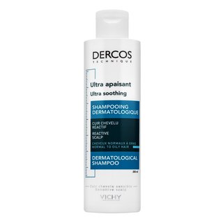 Vichy Dercos Ultra Soothing Sulfate-Free Shampoo Normal To Oily Hair šampon bez sulfata za masno vlasište 200 ml