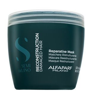 Alfaparf Milano Semi Di Lino Reconstruction Reparative Mask hranjiva maska za suhu i oštećenu kosu 500 ml