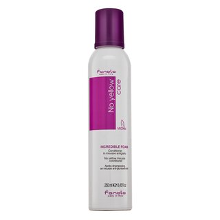 Fanola No Yellow Care Incredible Foam pjenasti regenerator za kosu za plavu kosu 250 ml