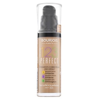 Bourjois 123 Perfect Foundation tekući make-up protiv nesavršenosti kože 55 Dark Beige 30 ml
