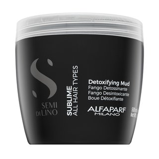 Alfaparf Milano Semi Di Lino Sublime Detoxifying Mud hidratantna krema za čišćenje za sve tipove kose 500 ml