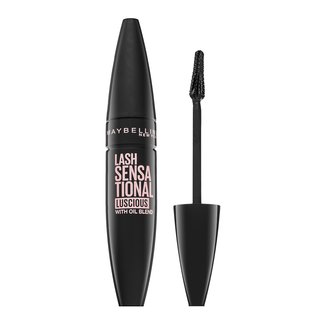 Maybelline Lash Sensational Luscious Mascara vodootporna maskara za produljenje i uvijanje trepavica Very Black 9,5 ml