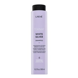 Lakmé Teknia White Silver Shampoo neutralizirajući šampon za platinasto plavu i sijedu kosu 300 ml