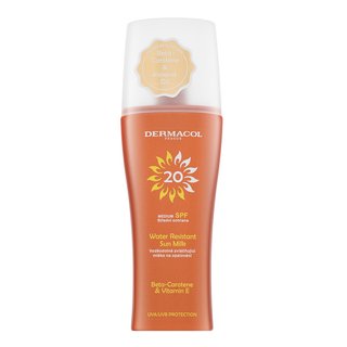 Dermacol Sun mlijeko za sunčanje u spreju Water Resistant Sun Milk SPF20 Spray 200 ml