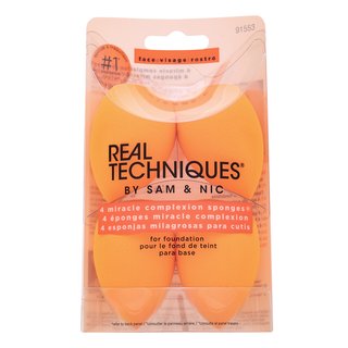 Real Techniques Miracle Complexion Sponges 4 pcs spužvica za nanošenje šminke