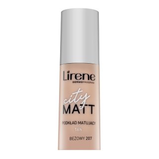 Lirene City Matt Fluid fluidný make-up s matirajućim učinkom 207 Beige 30 ml