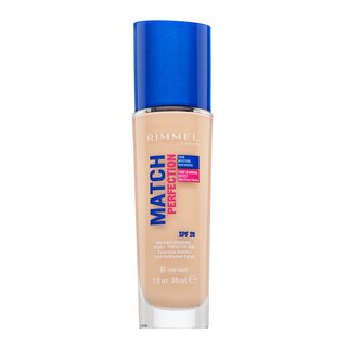 Rimmel London Match Perfection 24HR SPF20 Foundation tekući make-up za ujednačenu i prosvijetljenu kožu 081 Fair Ivory 30 ml