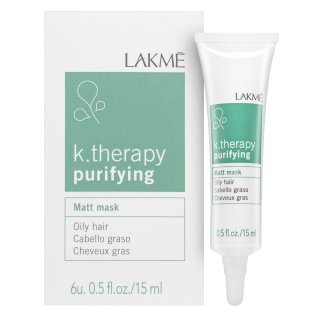 Lakmé K.Therapy Purifying Matt Mask piling šampon za masnu kosu 6 x 15 ml