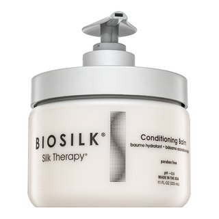 BioSilk Silk Therapy Conditioning Balm uhladzujúca mask za mekoću i sjaj kose 325 ml
