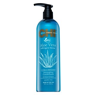 CHI Aloe Vera Curls Defined Detangling Conditioner zaglađujući regenerator za lako raščešljavanje kose 739 ml