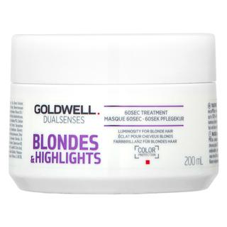 Goldwell Dualsenses Blondes & Highlights 60sec Treatment maska za plavu kosu 200 ml