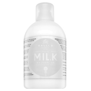 Kallos Milk Shampoo učvršćujući šampon za suhu i oštećenu kosu 1000 ml