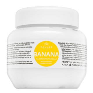 Kallos Banana Fortifying Hair Mask učvršćujuća maska za oslabljenu kosu 275 ml