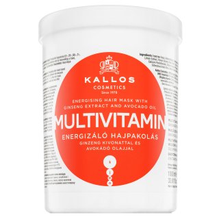 Kallos Multivitamin Energising Hair Mask učvršćujuća maska za sve tipove kose 1000 ml
