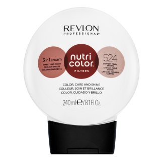 Revlon Professional Nutri Color Filters 3in1 Cream hranjiva maska s pigmentima u boji za oživljavanje boje 524 Coppery Pearl Brown 240 ml