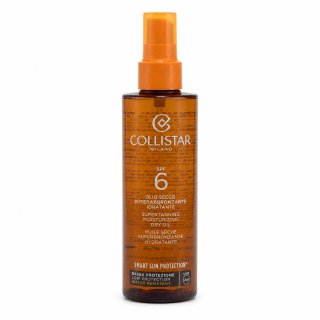 Collistar ulje za sunčanje lica i tijela Supertanning Moisturizing Dry Oil SPF 6 200 ml
