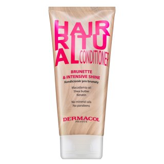 Dermacol Hair Ritual Brunette & Intensive Shine Conditioner učvršćujući regenerator za kosu za smeđu kosu 200 ml