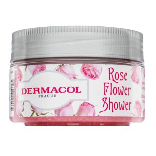 Dermacol Rose Flower Shower piling za tijelo Delicious Body Scrub 200 ml