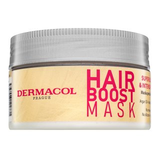 Dermacol Hair Boost Super Blonde & Intensive Care Mask hranjiva maska za plavu kosu 200 ml