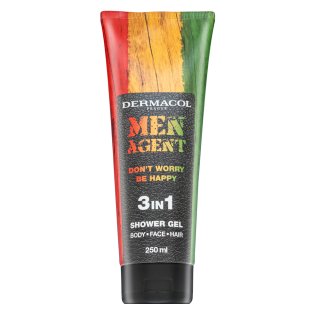 Dermacol Men Agent gel za tuširanje Don't Worry Be Happy 3in1 Shower Gel 250 ml