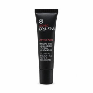 Collistar Attivi Puri krema za lifting i učvršćivanje Eye Contour Hyaluronic Acid + Caffeine 15 ml