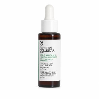 Collistar Attivi Puri serum sa salicilnom kiselinom Salicylic Acid + Succinic Acid 30 ml