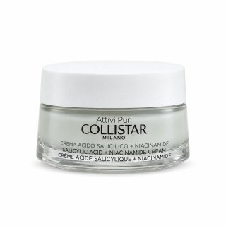Collistar Attivi Puri výživný zklidňující krém Salicylic Acid + Niacinamide Cream 50 ml