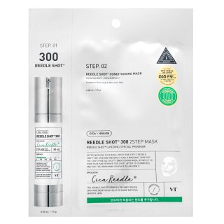 VT Cosmetics Reedle Shot 300 dvofazna maska za lice 2 Step Mask 1,5 g + 25 g