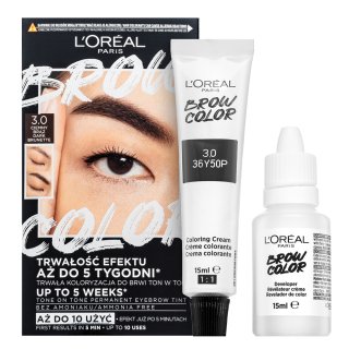 L´Oréal Paris Brow Color Semi-Permanent Eyebrow Tint polutrajna boja za obrve 3.0 Dark Brunette