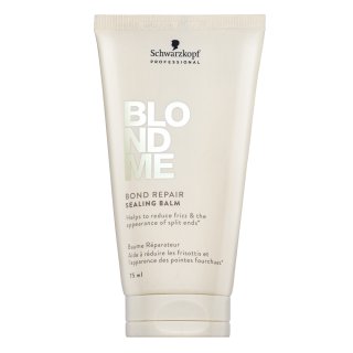 Schwarzkopf Professional BlondMe Bond Repair Sealing Balm njega kose bez ispiranja za plavu kosu 75 ml
