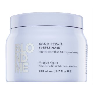 Schwarzkopf Professional BlondMe Bond Repair Purple Mask neutralizirajuća maska za plavu kosu 200 ml