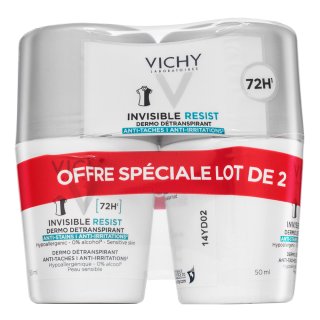 Vichy Invisible Resist 72H antiperspirant Detranspirant 2 x 50 ml