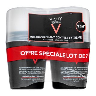 Vichy Homme dezodorans 72H Extreme-Control Anti Perspirant 2 x 50 ml