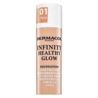 Dermacol Infinity Healthy Glow Foundation make-up za sjaj lica 01 Fair 20 g