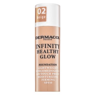 Dermacol Infinity Healthy Glow Foundation make-up za sjaj lica 02 Beige 20 g