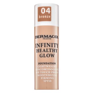 Dermacol Infinity Healthy Glow Foundation make-up za sjaj lica 04 Bronze 20 g