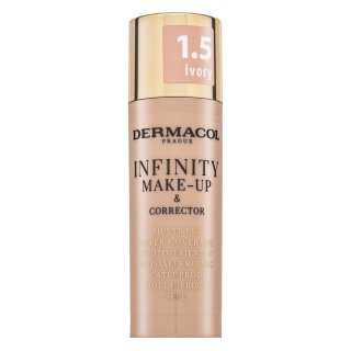 Dermacol Infinity Make-Up & Corrector šminka i korektor 1.5 Ivory 20 g