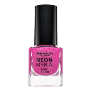 Dermacol Neon Mania Nail Polish lak za nokte 3 Purple Pulse 5 ml