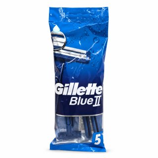 Gillette Blue II jednokratne britvice Disposable Razors 5 pcs