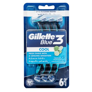 Gillette Blue3 jednokratne britvice Cool 6 pcs