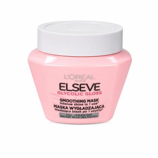 L´Oréal Paris Elseve Glycolic Gloss Smoothing Mask učvršćujuća maska za mekoću i sjaj kose 300 ml