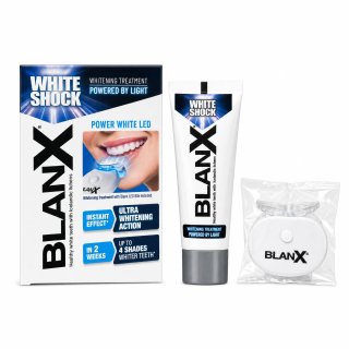 BlanX White Shock set za izbjeljivanje zubi Power White Treatment + LED 50 ml