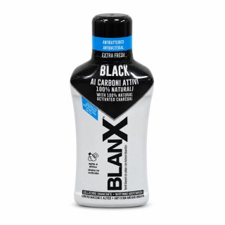 BlanX Black vodica za usta Mouthwash 500 ml