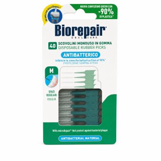 Biorepair Disposable Rubber Picks interdentalne čačkalice 40 pcs M