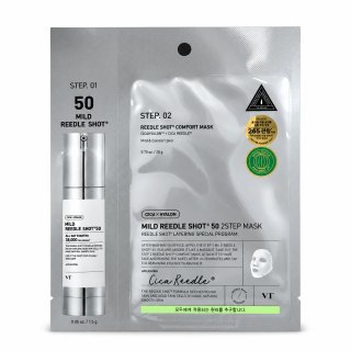VT Cosmetics mikroigleni maska za lice Mild Reedle Shot 50 2Step Mask