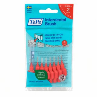 TePe Interdental Brush interdentalne četkice 8 pcs 0,5 mm