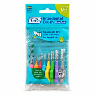TePe Interdental Brush interdentalne četkice 8 pcs Mixed Pack